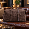 The Hawthorne Waxed Canvas Duffle Bag - Handsome Dans