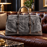 The Hawthorne Waxed Canvas Duffle Bag - Handsome Dans