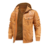 H.D Crypto Leather Jacket