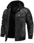 H.D Crypto Leather Jacket - H.D