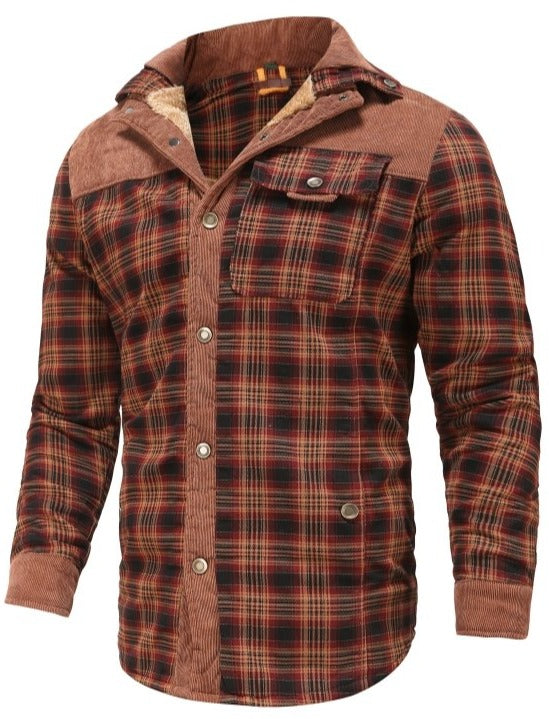 Flannel winter clearance jacket