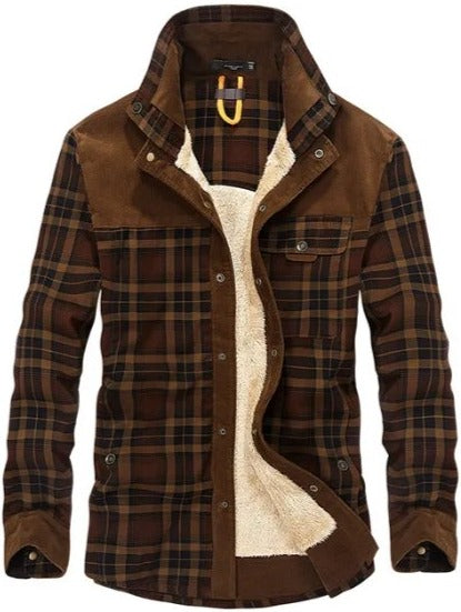 Mens flannel outlet shirt jackets